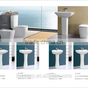 Wash Down Bathroom Two Piece Toilet thumbnail-6