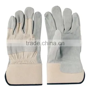 AB Grade Leather Safety Working Gloves With CE Standard thumbnail-1