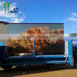 P10 MOVIE VIDEO Advertising Truck Mobile Led Display Car thumbnail-1