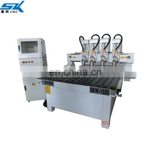 2 Heads 4 Head and 8 Head Cnc Router Carving Wood PVC Acrylic MDF Sofa Table Furniture Legs SKW-1325 thumbnail-2