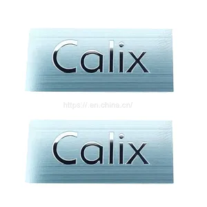 Custom Corrosion Plate Metal LOGO Plate Stainless Steel Nameplate Aluminum Asset Plate Silk Screen Advertising Logo Plate thumbnail-1
