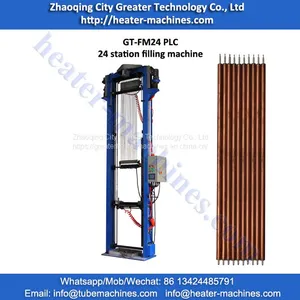 24 Station MGO Powder Filling Machine for Tubular Heater thumbnail-2