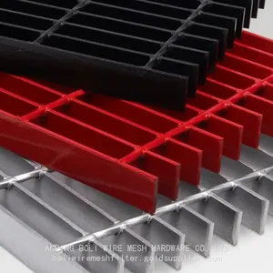 Hot Galvanized Building Reconstruction Building Upgrade Flooring Bar Grating /Heavy-Duty Industrial Steel Floor Grating thumbnail-1