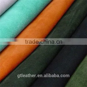 Genuine Hot Cow Split Suede Leather for Suede Sofa thumbnail-1