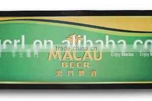 China Goldenl Supplier Custom Non-woven Fabric Nitrile Rubber Beer Bar Mat thumbnail-1