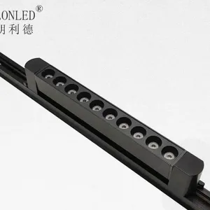 High Quality LED Linear Track Light for Store Modern Design Aluminum Body 2 Wires Track Lighting System thumbnail-3