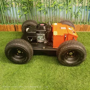 Slope Cutter, China Radio Controlled Slope Mower Price, Remote Slope Mower for Sale thumbnail-3