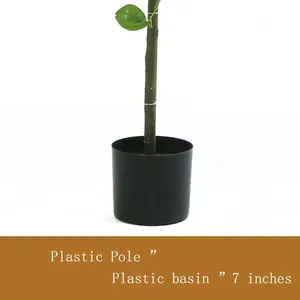 Hot Sales New Design Bonsai Stand Simulation Plastic Tree Real Touch 120cm Lemon Tree Artificial Tree Indoor Home Outdoor thumbnail-2