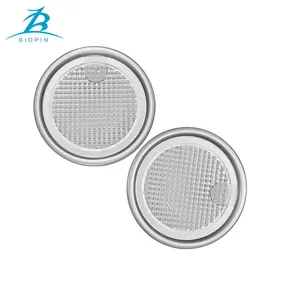 New Design Aluminum Easy Peel Off Lid 211#65mm Internal Diameter for Powder Cans thumbnail-4