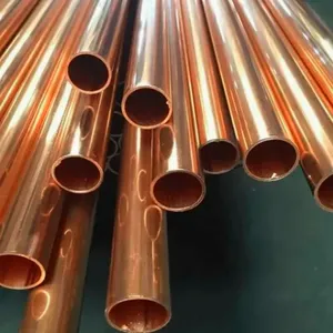 Factory Supply Air Conditioner Copper Pipe 1/4 1/2 3/4 5/8 Inch Copper Tube thumbnail-4