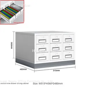 Research Institute Pathology Cold Rolled Steel Tissue Block Cabinet Divider Slots 6 Large Drawers Per Unit Quick Install thumbnail-2