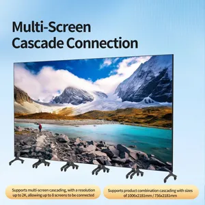 Hot-selling High Quality Factory Direct Sales Indoor 3in1 P1.25 P1.56 P1.95 P2.5 P2.6 P2.97 P3.91 Poster LED Display Screen thumbnail-5