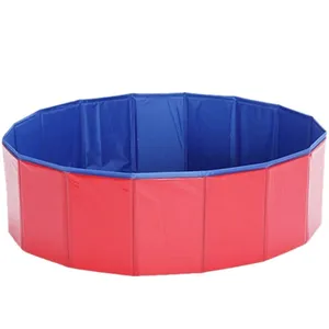 LXLOMAND PVC Foldable Pet Cleaning Basin - Portable Bathing Pool for Cats and Dogs thumbnail-1