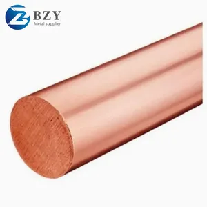 Pure Copper 99 .999 Copper Bar (EN-AW 5754) C12200 C1220 C90500 C90700 CuZn40Pb2 Copper Bar Brass Rod thumbnail-4
