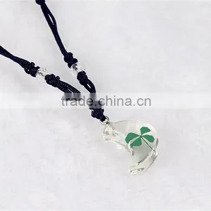 Wholesale Lucky Clover Necklace Pendant thumbnail-1