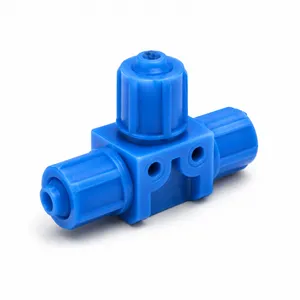 500-0041-110 Connector Tube Tee 4mm ID for Videojet 43S 46P Willett 430 460 405 407 Inkjet Coding Printer thumbnail-4