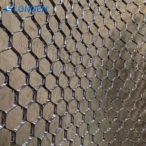 Thermostable Factory Customization Uniform Mesh Size Perforated Grid Wholesale Tortoise Shell Net thumbnail-1