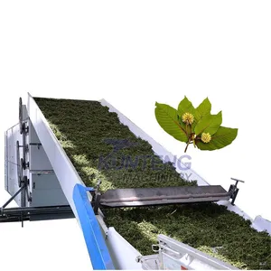 Fully Automatic Mesh Belt Type Plant Drying Equipment Leaf Dryer Machine EPC thumbnail-1