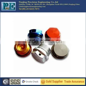 Custom Machining Brass Plug,cnc Turning Brass Motorcycle Spare Parts Quality Choice thumbnail-4