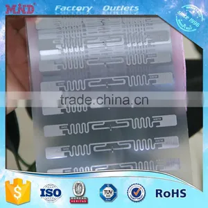 MDIY52 Factory Customizing Alien 9640 9662 Dry and Wet Rfid Tag/label/sticker/inlay thumbnail-1