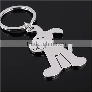 Manufacturers Supply Key Ring Genuine Creative Personality Smooth Dog Keychain thumbnail-3