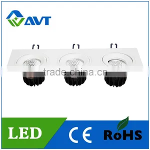 Manufacturer 10W 20w 30w COB Led Down Light Square Recessed CE ROSH thumbnail-3
