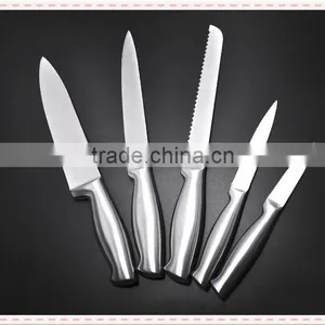 5 PCS Stainless Steel Kitchen Knife Set thumbnail-1