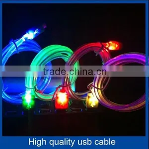 New Design Charing and Sync Led Light Up USB Cable thumbnail-1