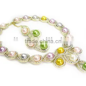 Fashion Design Pearl Jewelry Set thumbnail-1
