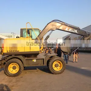 Mini Crawler Excavator, Mini Excavator Prices, Mini Wheel Excavator,8T Wheel Excavator, Mini Excavator, Excavator thumbnail-1