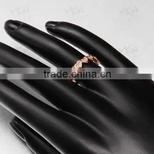 New Trend Heart Love Dubai Gold Ring Designs Models Finger Ring for Women thumbnail-5