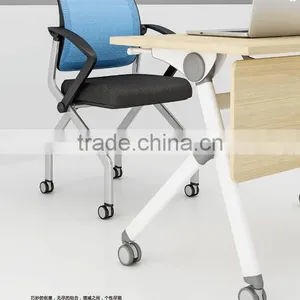 Modern Design Folding Table for Training Room With Folding Frame thumbnail-2