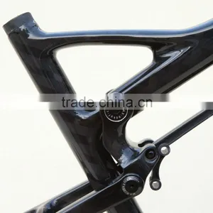 29er Full Suspension Carbon Mountain Bike Frame , 12K Glossy Suspension Frame 29er AC036 thumbnail-3