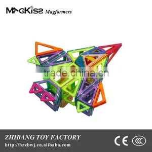 Super Magformer Compatible Triangles Building Magnetic Toy thumbnail-2