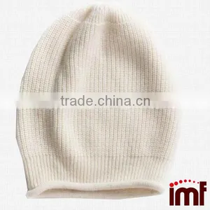 Pure Cashmere Ribbed Hat,Men's Cashmere Hat thumbnail-2