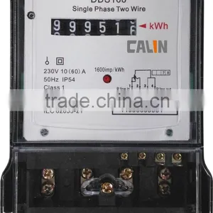 Single Phase Register Display Electricity Meter thumbnail-2