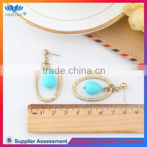 Best Sale Colorful Charm Water Drop Earrings for Women Wholesale thumbnail-3