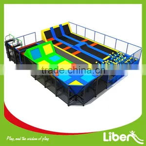Competitive Trampoline Professional Factory Commercial Trampoline Park With Many Game Like Foam Pit Indoor Trampoline Park thumbnail-2
