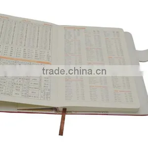 Custom High Quality School Eco Leather Notebook Agenda Journal Planner thumbnail-5