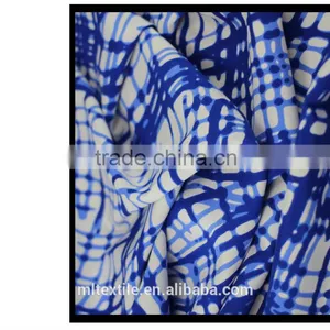 Custom Digital Printed Stretch Silk Satin Material Fabric For Garments thumbnail-6