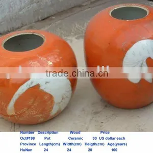 Chinese Antique Ceramic Vase thumbnail-1