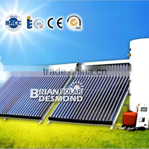 Split Pressurized Solar Water Heater System Heat Pipe Vacuum Tube Solar Water Heater With Sp116 thumbnail-2