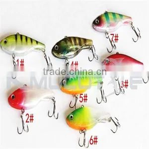 CS003 6.5cm 17.6g Soft VIB Fishing Lure Lead Shad Lure Soft Fishing Lure TPR Shad Bait thumbnail-1