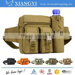 Durable Canvas Waist Pack Bag Military Fanny Packs Waterproof Hip Belt Bag Pouch for Hiking Climbing Outdoor Bumbag Supplier's Choice thumbnail-1