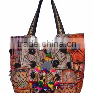 Pathani Embroidered Banjara Shoulder Bag thumbnail-1