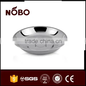 Stainless Steel Round Shape Plate for Food thumbnail-1