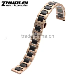 16|18|20mm Stainless Steel Bracelet Wristbands Waych Band thumbnail-2
