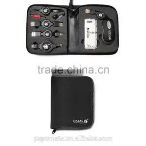 Black USB Travel Sets in White Color Suitable for Business Travel/coorperate Gifts thumbnail-1