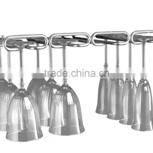Best Decorative Hanging Wine Glass Rack for Kitchen thumbnail-5