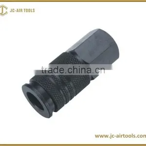 USA Universal One Touch Type Air Connector Quick Coupler, Female Coupling 1/4'' Body thumbnail-1